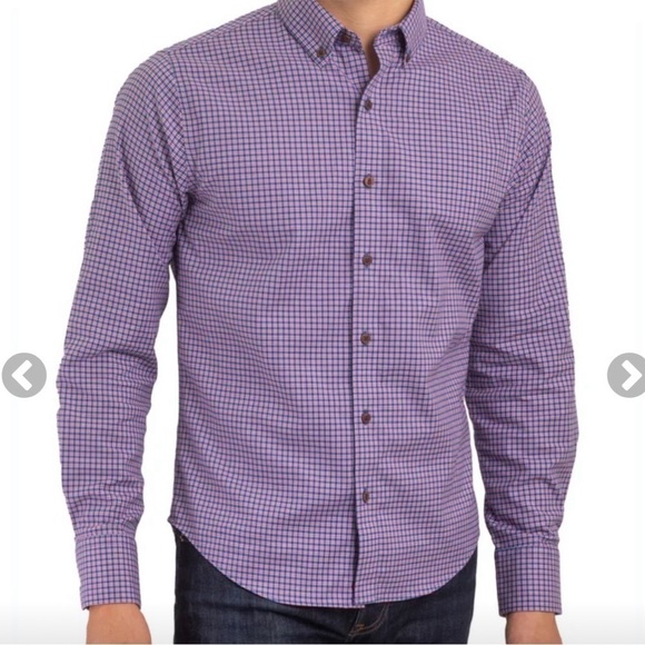 Twillory Other - 🌸 2/$25 Twillory Untuck(able) Blue Red Appalachia Check Button Down Shirt